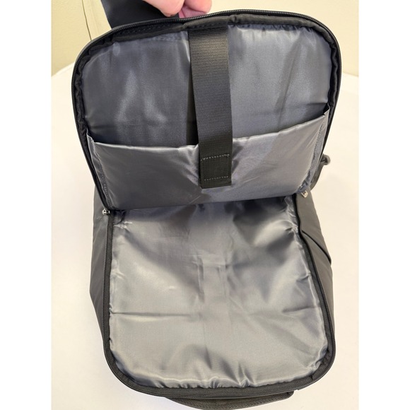 BANGE Future Aesthetics Black Backpack Water Resistant Travel School Laptop Bag - Picture 10 of 13